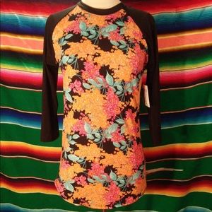 LuLaRoe, Randy, baseball T. Size XS. NWT